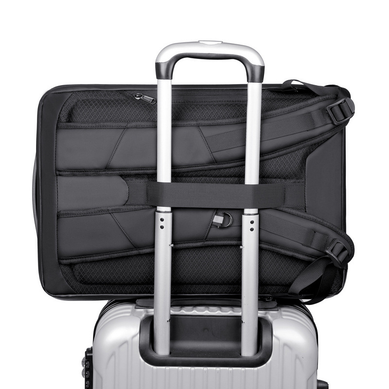 Ruksak s tvrdom ABS kućištem, kapacitet 20-35L, model 1001, zaštita od krađe, USB priključak