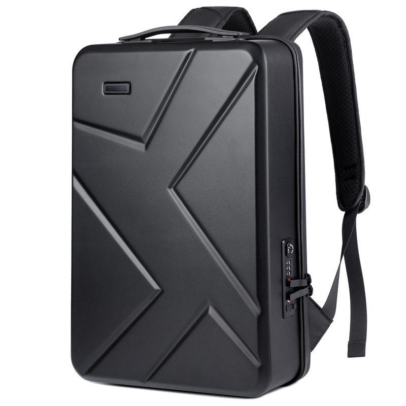 Ruksak s tvrdom ABS kućištem, kapacitet 20-35L, model 1001, zaštita od krađe, USB priključak