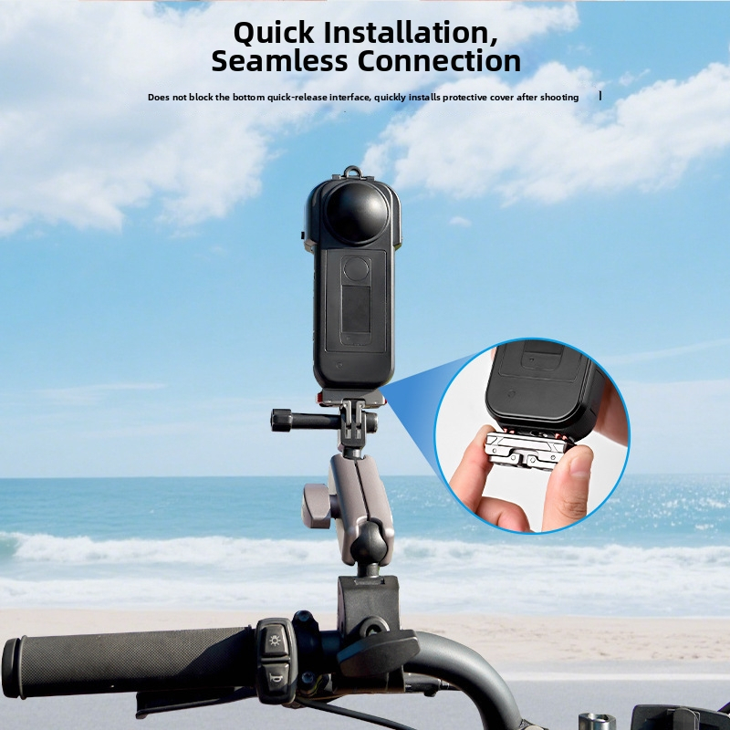 Flymile X5030_1 Insta360 X5 kaitsekatete komplekt — ekraani kate, objektiivi kate, gimbal kaitse