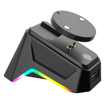 Bază magnetică de încărcare pentru mouse-uri wireless Logitech GPW4/GProX/G502/G903; interfață USB; cablu de 1,5 m