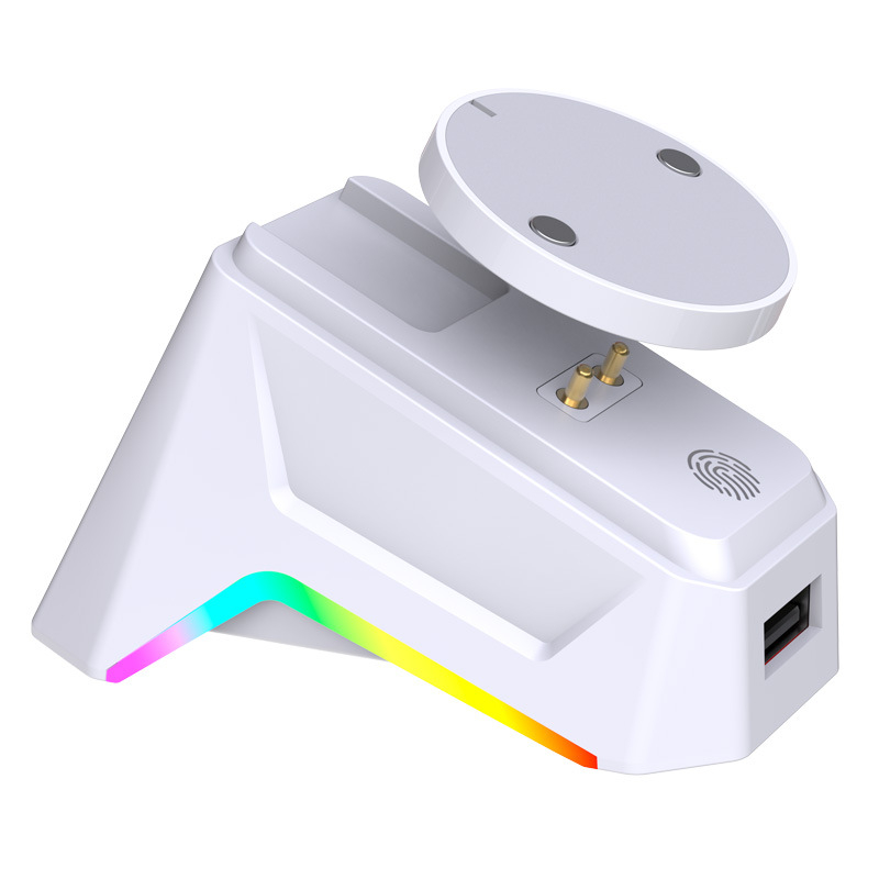 Bază magnetică de încărcare pentru mouse-uri wireless Logitech GPW4/GProX/G502/G903; interfață USB; cablu de 1,5 m