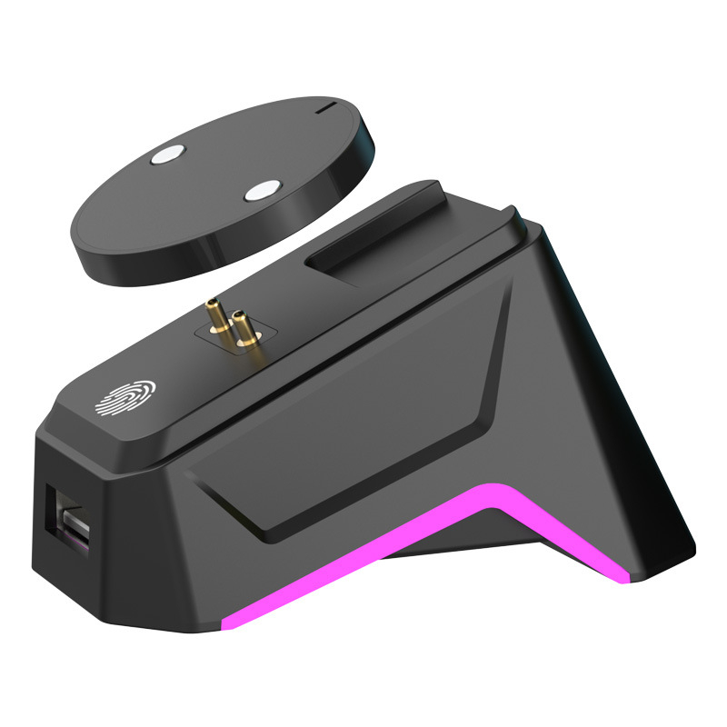 Bază magnetică de încărcare pentru mouse-uri wireless Logitech GPW4/GProX/G502/G903; interfață USB; cablu de 1,5 m