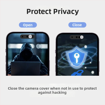 XF17 Priekinės kameros privatumo gaubtas serijoms 17PRO/14PRO MAX/15/17 — OEM apdorojimas, Modelis t1, Išleidimas: 2025, Garantija: Trys garantijos