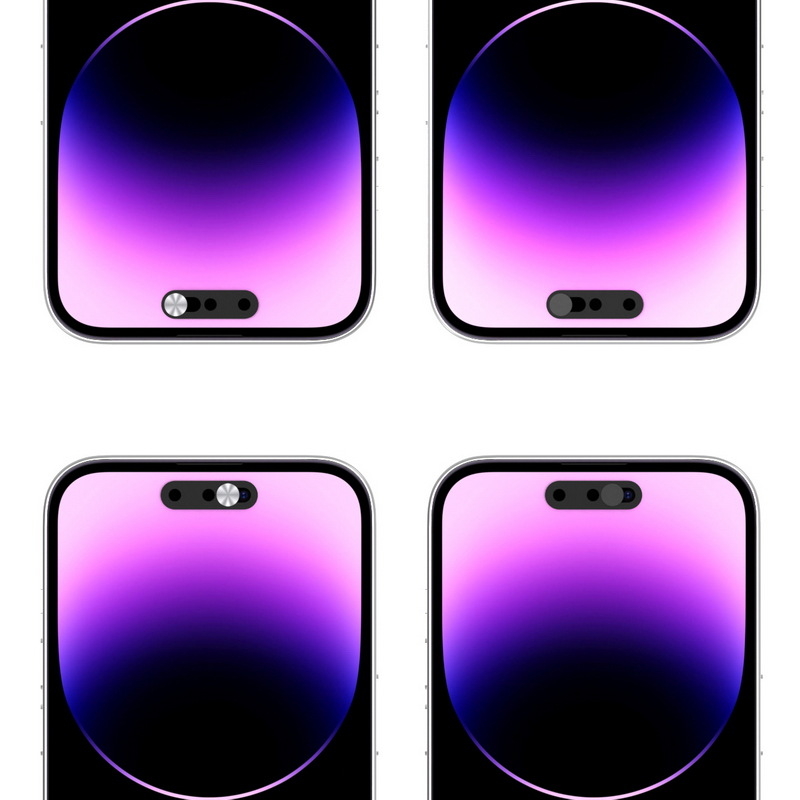 XF17 Előlap Kamera Adatvédelmi Védőfedél a 17PRO/14PRO MAX/15/17 sorozatokhoz — OEM Feldolgozás, Modell t1, Megjelenés: 2025, Garancia: Három garancia