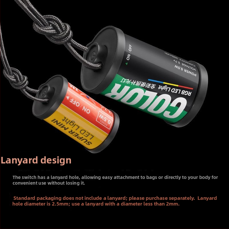 Accesorii pentru obiectiv: TTARTISAN lumină RGB de umplere magnetică pentru cameră — design în formă de film, montaj magnetic, compatibil cu hot shoe