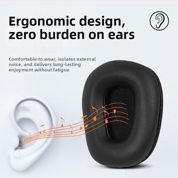 Náhradné ušné vankúše pre slúchadlá BlueParrott B450-XT, Model 002, vyrobené podľa výkresov