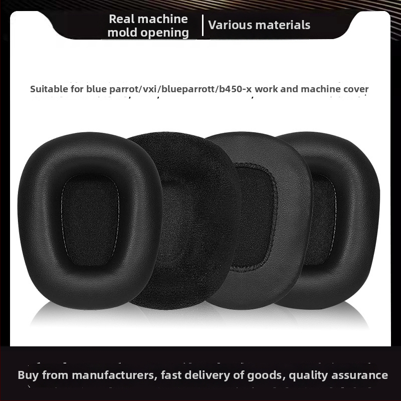 Náhradné ušné vankúše pre slúchadlá BlueParrott B450-XT, Model 002, vyrobené podľa výkresov