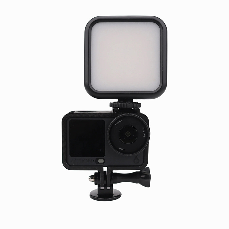 Osmo Action 6 hideg cipő keret két karmás bővítőport adapterrel – világítás és mikrofon kiegészítőkhöz