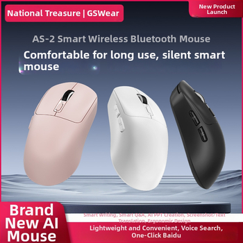 AI okos vezeték nélküli Bluetooth egér fordítással, írással és rajzolással, hangvezérléssel (3 gomb)