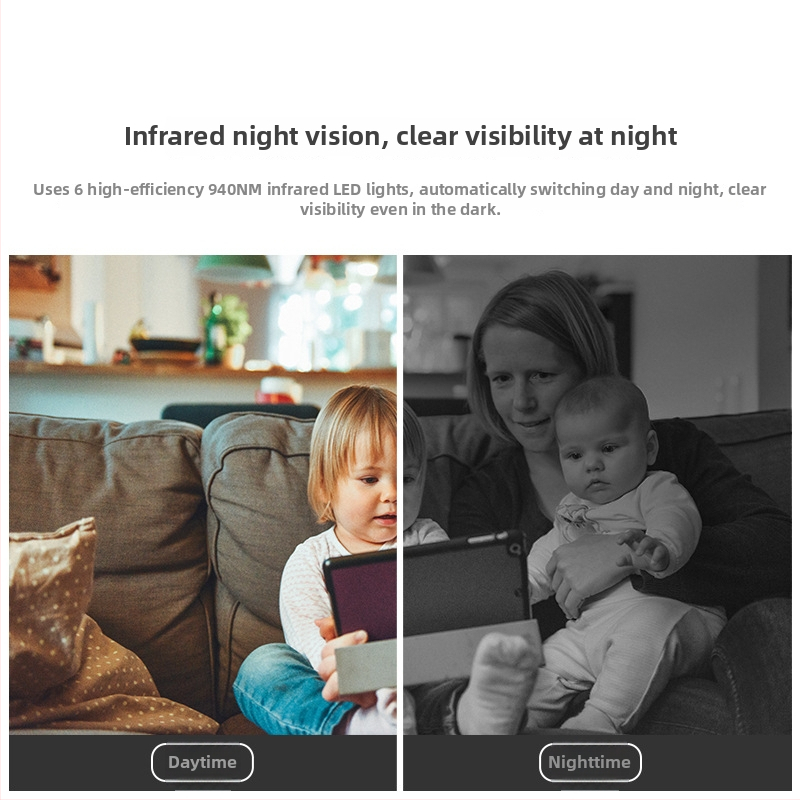 CAMSOY Δικτυακή κάμερα 1296P, φακός 2.8mm, IR 6–8m, Συναγερμός