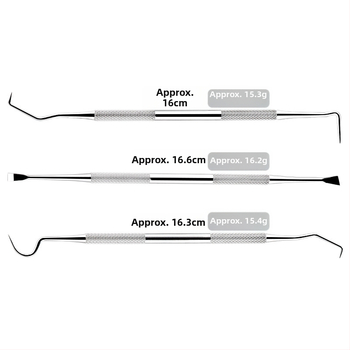 Nerūdijančio plieno dantų įrankių rinkinys naminiams gyvūnėliams — burnos sondos ir akmenų valymo įrankis, 55 g