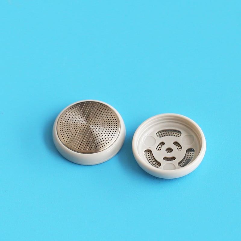 DIY fejhallgató burkolat, rozsdamentes háló, síkfejű dugófedél, javítási kiegészítők egyedi fejhallgatókhoz