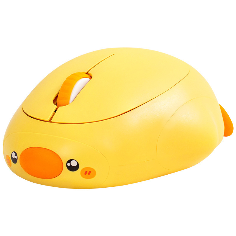 Mouse fără fir Dake duck, silențios, Bluetooth dual-mode, reîncărcabil