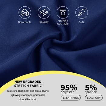 Unisex set scrubs s kratkim rukavima, V-izrez, brzo upijajući materijal, poliester/spandeks (90–95%), gornji dio i donji dio