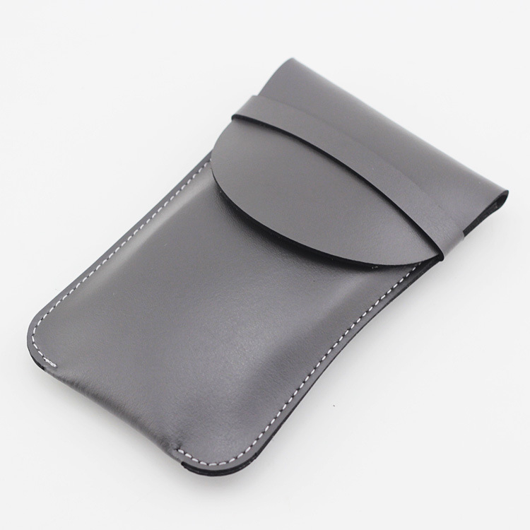 Husă protectoare din piele pentru Apple Magic Mouse 2, cu spațiu de depozitare și protecție anti-zgârieturi