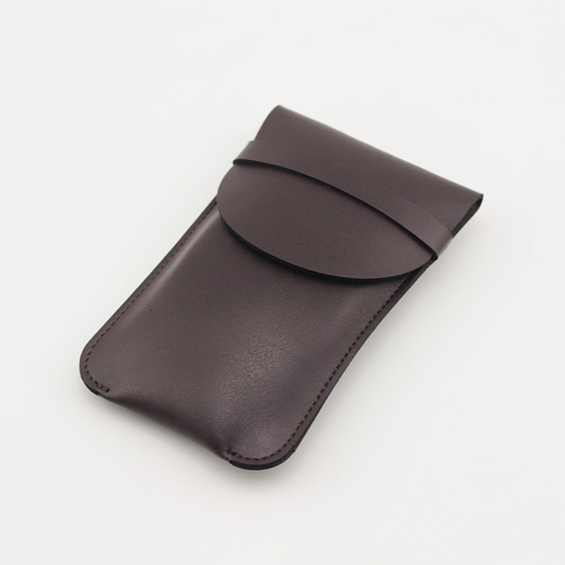 Husă protectoare din piele pentru Apple Magic Mouse 2, cu spațiu de depozitare și protecție anti-zgârieturi