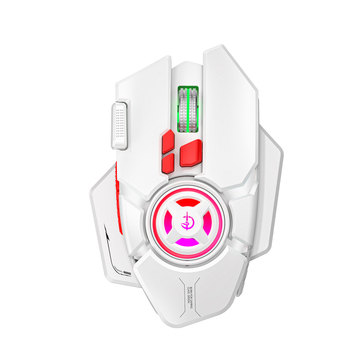 Mouse de gaming fără fir L8 — 9 butoane, macroprogramare, reîncărcabil, 24000 DPI, 2.4 GHz, trei moduri de conectare