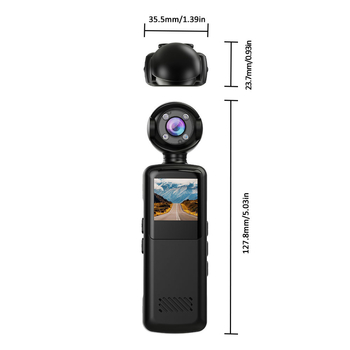 Sportska i avanturistička akcijska kamera uz Wi‑Fi, 1080p, elektronička stabilizacija slike, noćni način, podrška microSD kartici