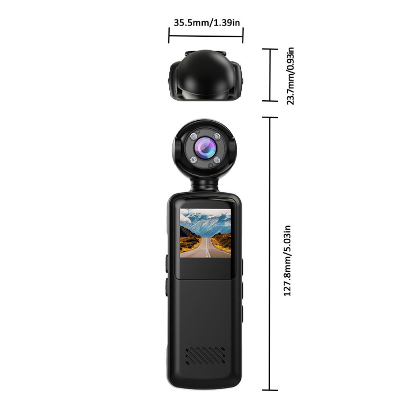 Sportska i avanturistička akcijska kamera uz Wi‑Fi, 1080p, elektronička stabilizacija slike, noćni način, podrška microSD kartici