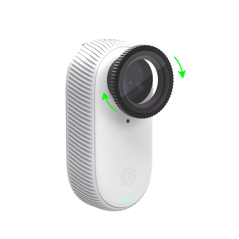 Защитно покритие за обектив за Insta360 Go3/Go3S — закалено стъкло; изключително прозрачен поликарбонат; произход Китай; марка Neutral