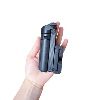 F15 mini Bluetooth selfie bot teleszkópos karral, alumínium-ABS ötvözet, távirányítóval, stabilizációs rendszer