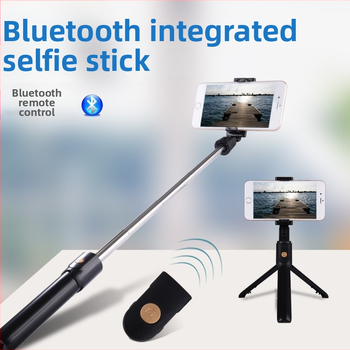 K07 Selfie Tyč na Mobil s Bluetooth Diaľkovým – Vonkajší All-in-One Statív pre Živé Snímky (ABS)