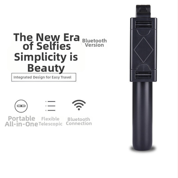 K07 Selfie Tyč na Mobil s Bluetooth Diaľkovým – Vonkajší All-in-One Statív pre Živé Snímky (ABS)