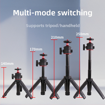 DJI Insta suderinamas trikojis ir gimbal rinkinys, 4 skyrių teleskopinė selfie lazda, aliuminio lydinys, svoris 130 g