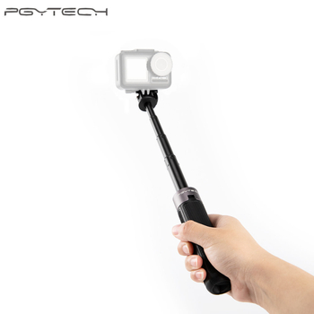 PGYTECH Trepied pentru cameră de acțiune — Selfie stick, Model P-GM-117, Aluminiu, Compatibil cu Motion Camera Universal