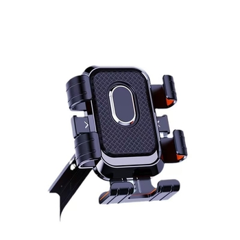 Velosipēda tālruņa turētājs un velosipēdu statīvs - pret vibrācijām, plastmasas, pielāgojams, vispārējai lietošanai