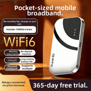 Nešiojamas Wi‑Fi maršrutuotojas lauko naudojimui, atskiriamas dizainas, 150 Mbps, 2,4 GHz, 802.11ac, 3G/4G (WCDMA/CDMA2000)