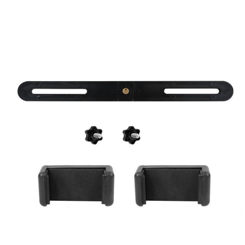 Στήριγμα ζωντανής μετάδοσης με κεφαλή σφαίρας, περιστρεφόμενο κλιπ για τηλέφωνο και πλαστικό τρίποδο