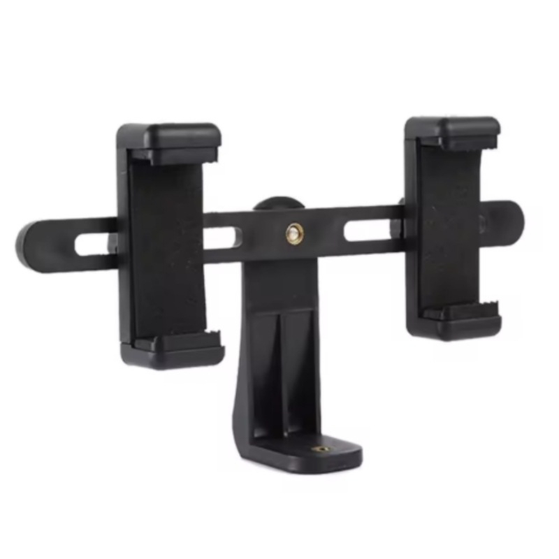 Στήριγμα ζωντανής μετάδοσης με κεφαλή σφαίρας, περιστρεφόμενο κλιπ για τηλέφωνο και πλαστικό τρίποδο