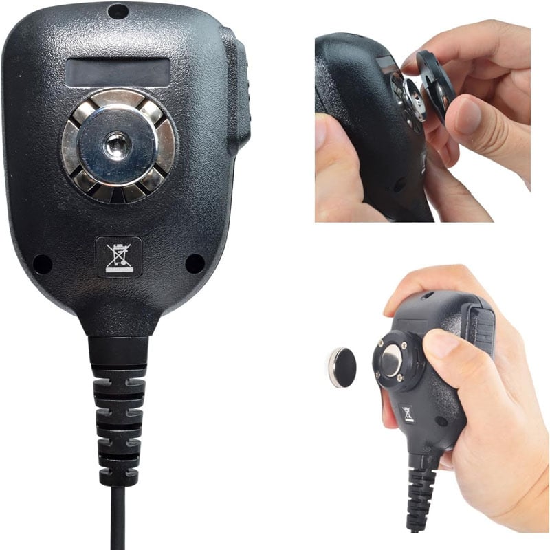 Orish μαγνητική φορητή βάση μικροφώνου, καθολικό στυλ, πλαστική κατασκευή