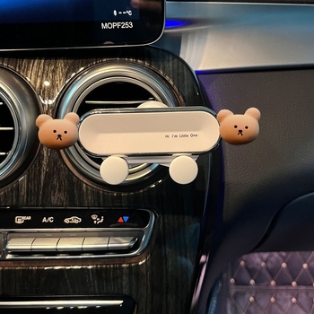 Držač za telefon u automobilu za ventilacijsku rešetku i navigaciju — Little Mickey, opće namjene, licencirana privatna marka, opći materijal, opći stil