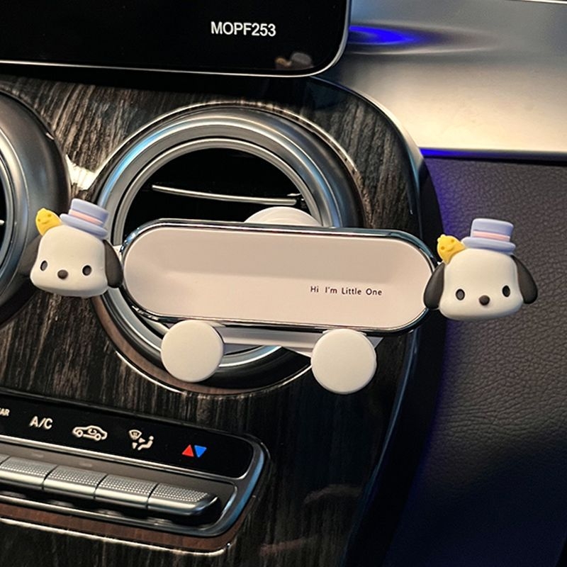 Držač za telefon u automobilu za ventilacijsku rešetku i navigaciju — Little Mickey, opće namjene, licencirana privatna marka, opći materijal, opći stil