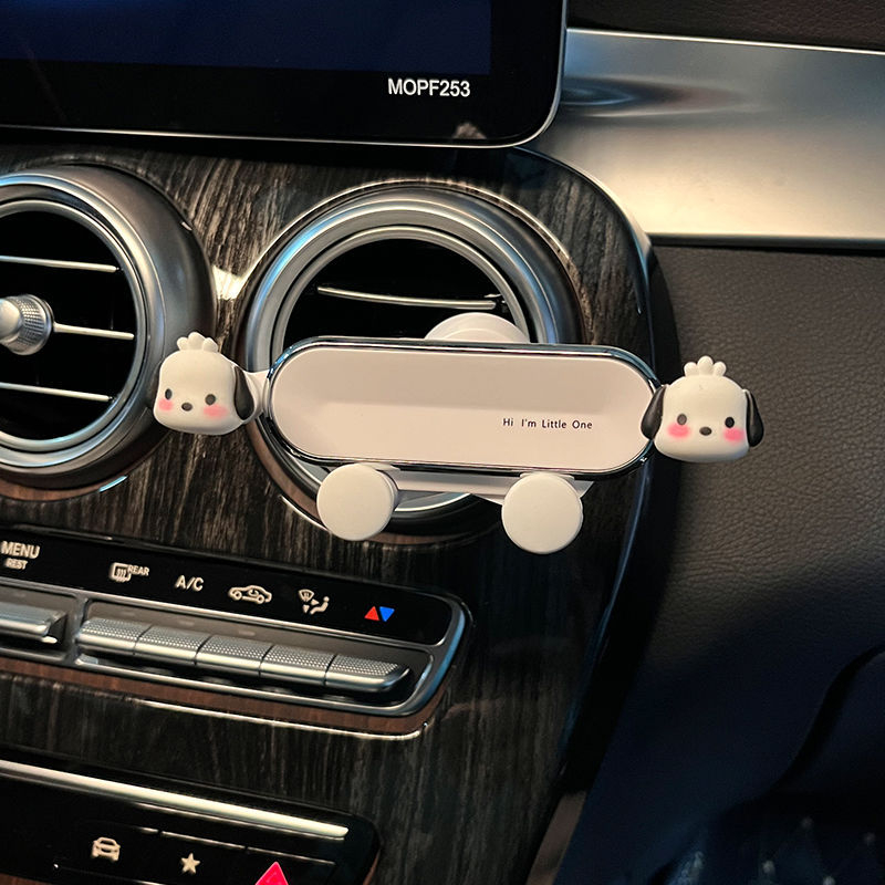 Držač za telefon u automobilu za ventilacijsku rešetku i navigaciju — Little Mickey, opće namjene, licencirana privatna marka, opći materijal, opći stil