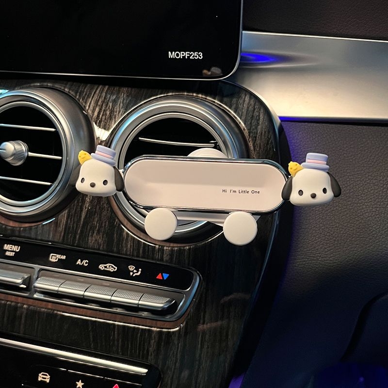 Držač za telefon u automobilu za ventilacijsku rešetku i navigaciju — Little Mickey, opće namjene, licencirana privatna marka, opći materijal, opći stil