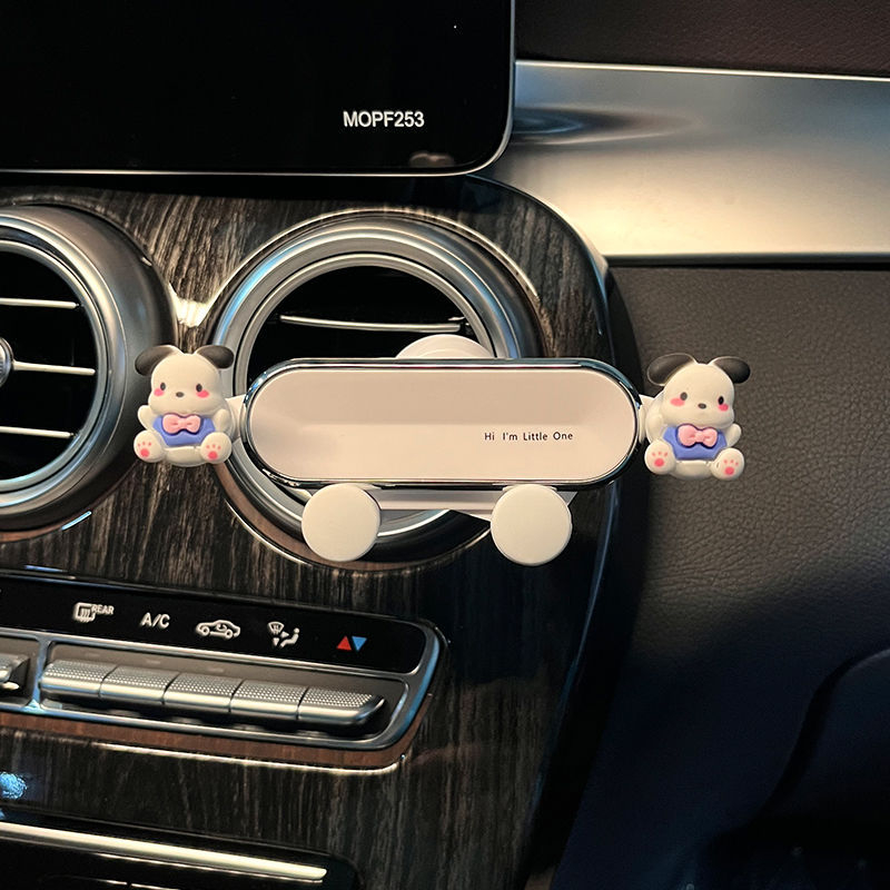 Držač za telefon u automobilu za ventilacijsku rešetku i navigaciju — Little Mickey, opće namjene, licencirana privatna marka, opći materijal, opći stil