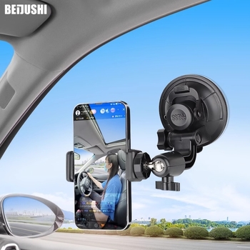 Držač za telefon u automobilu s vakuumskim držačem za navigaciju i snimanje videa (Vrsta: auto držač; Materijal: plastika; Stil: općenito)