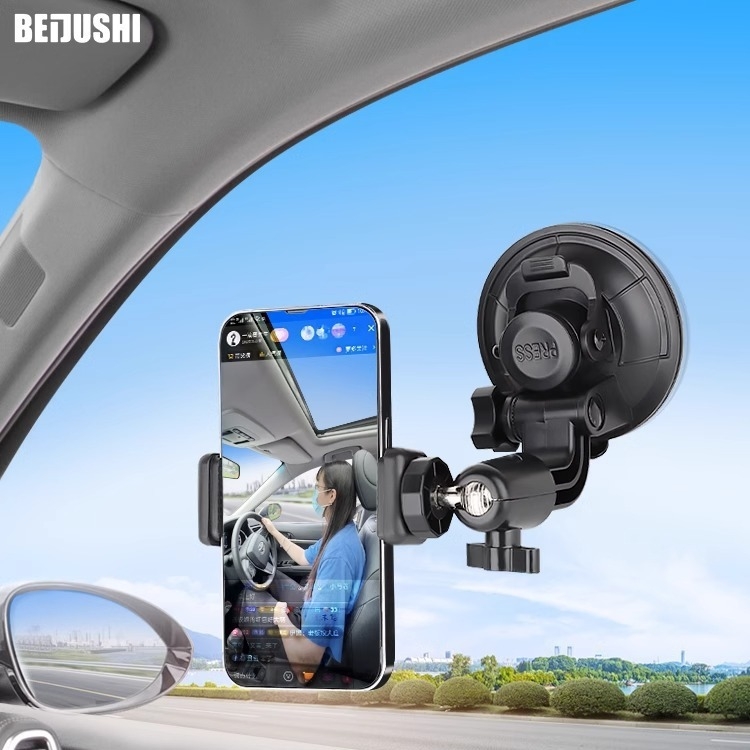 Držač za telefon u automobilu s vakuumskim držačem za navigaciju i snimanje videa (Vrsta: auto držač; Materijal: plastika; Stil: općenito)