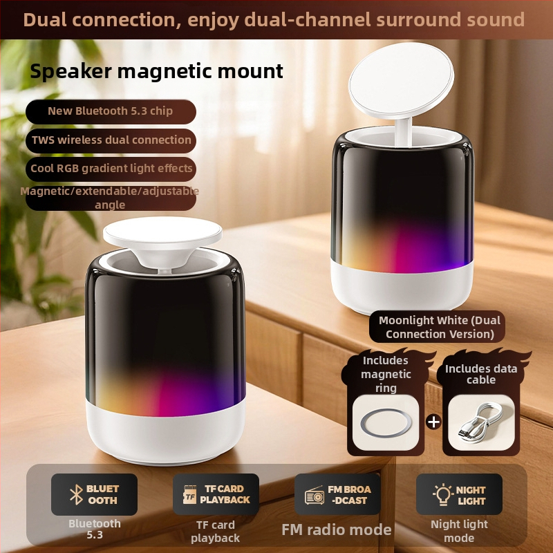 Stativ magnetic pentru dispozitive, ABS+PC+gel de silicon, scop general, personalizare disponibilă