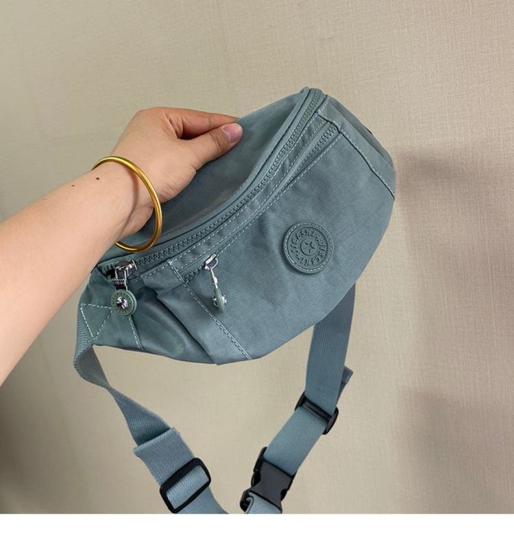 Torba za struk i torba za prsa – Dvostruka namjena, Unisex, Vodootporna, Platno, Ljeto 2025