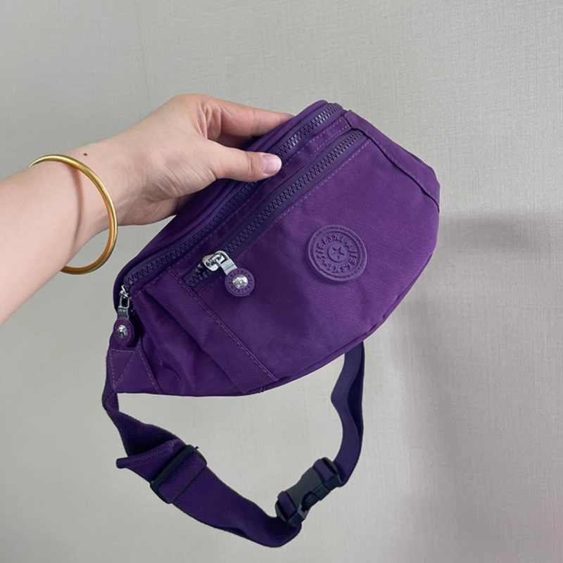 Torba za struk i torba za prsa – Dvostruka namjena, Unisex, Vodootporna, Platno, Ljeto 2025