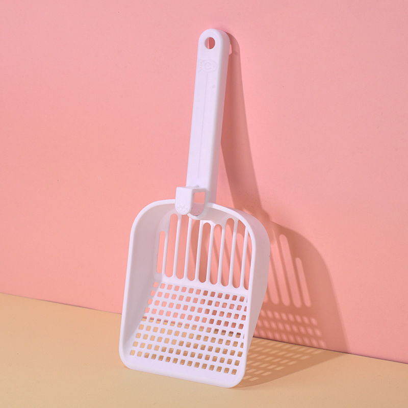 Σκούπα για γάτα με τόφου – δύο σε ένα, κρεμαστό σχέδιο, με μεγάλες τρύπες, πλαστικό