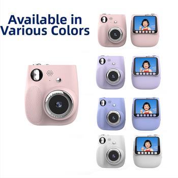 Vaikų skaitmeninė kamera su spausdinimu X3 - 2.4" LCD, 4800 taškų raiška, atminties kortelė, ABS korpusas