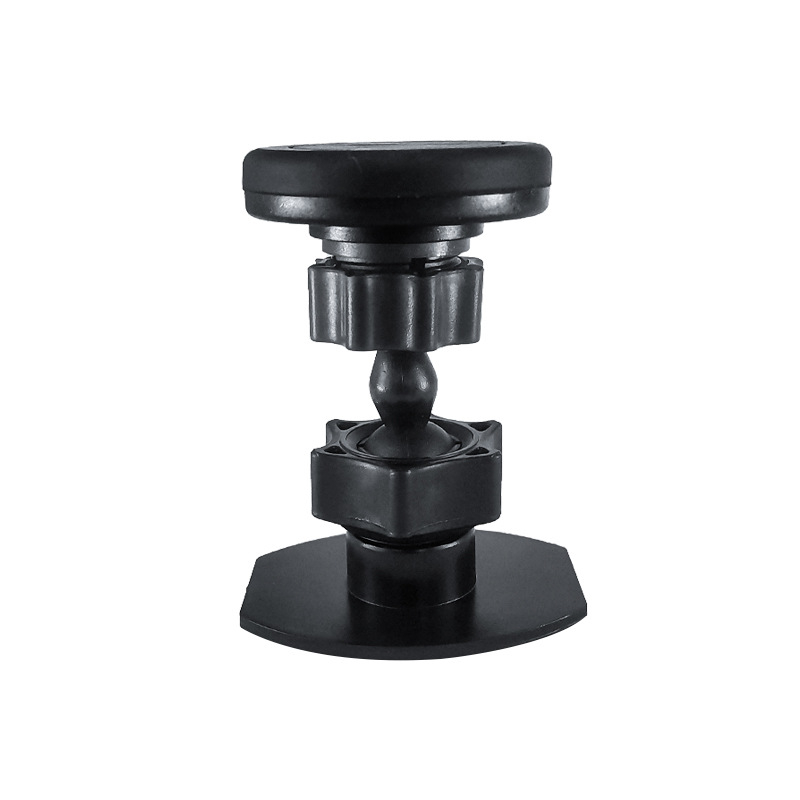 Αυτοκινητό στήριγμα για κάμερα με μίνι παν-tilt, βάση 1/4 ίντσών, καθολικός πλαστικός φορέας με κόλλα 3M