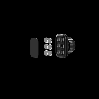 Auto držač za telefon s magnetskom glavom, model 0621, univerzalna kompatibilnost, magnetski + ABS materijal