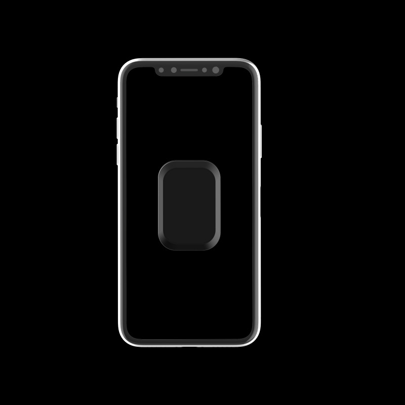 Auto držač za telefon s magnetskom glavom, model 0621, univerzalna kompatibilnost, magnetski + ABS materijal