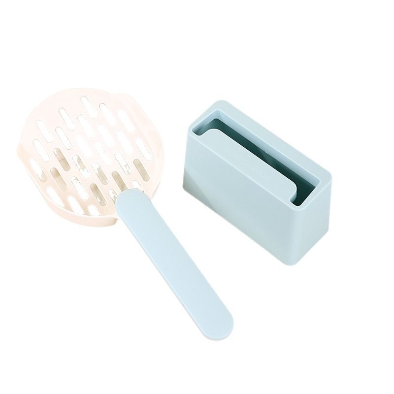 Lopată pentru nisip de pisică - plastic, design cu plasă, instrument de curățare pentru animale de companie